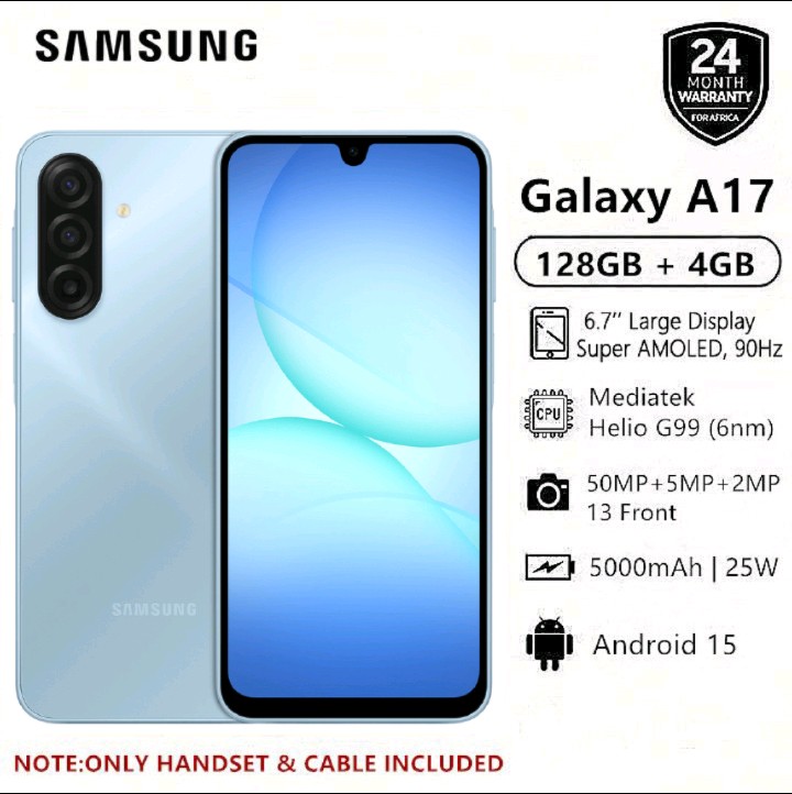Samsung Galaxy A17 (128GB + 4GB RAM)