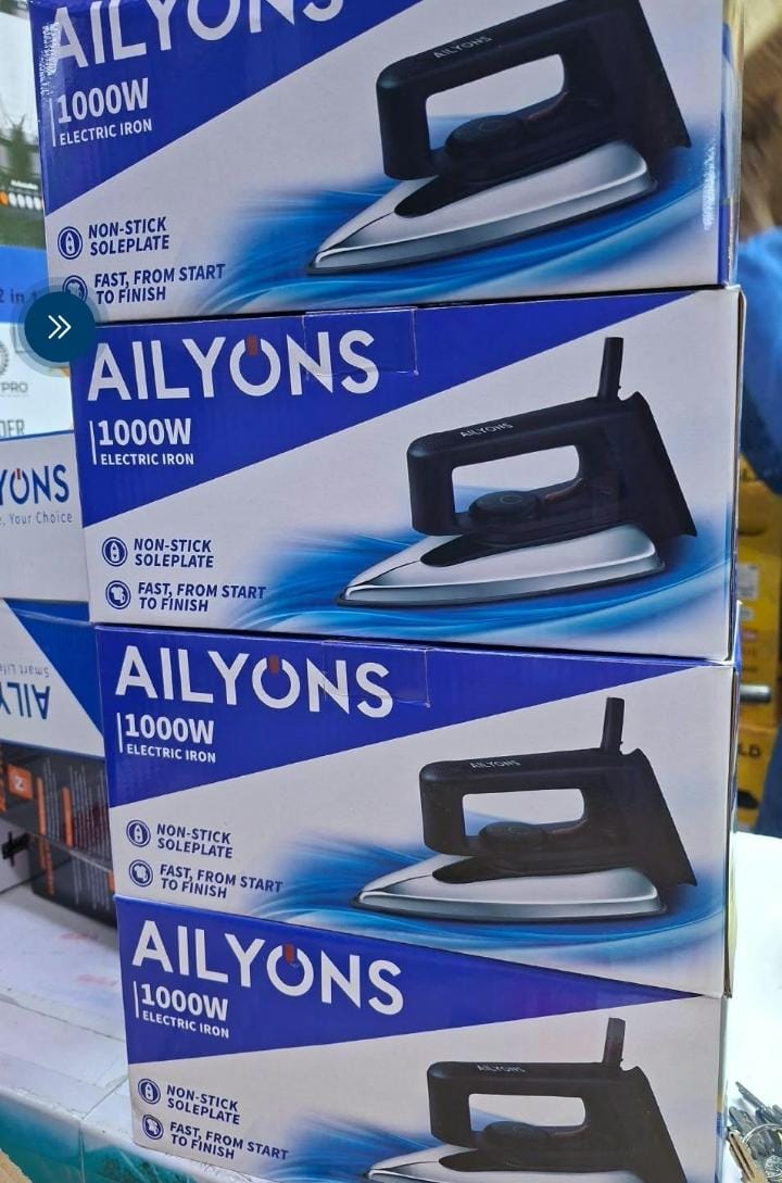 Ailyons 1000W Electric Iron Box